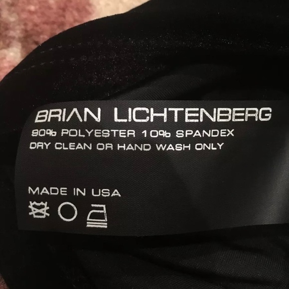 BRIAN LICHTENBERG NEW VELVET KARDASHIAN DRESS SM - Picture 7 of 8